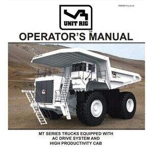 CATERPILLAR MT Series Trucks w/ AC Drive System Manual FLASH DRIVE OR EMAIL PDF!